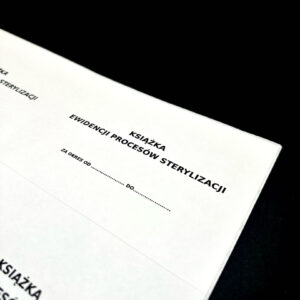 Naklejki - Książka Ewidencji Procesów Sterylizacji — zdjęcie 1