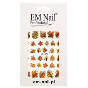 EM Nail Naklejki jesienne na paznokcie JO-1675 — zdjęcie 1