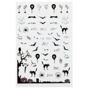 Naklejki na paznokcie Halloweenowe CK-002 — zdjęcie 2