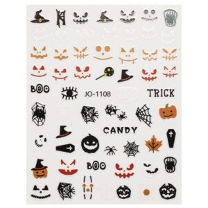 EM Nail Naklejki na paznokcie samoprzylepne Halloweenowe JO-1108 — zdjęcie 2