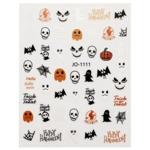 EM Nail Naklejki na paznokcie samoprzylepne Halloweenowe JO-1111 — zdjęcie 2