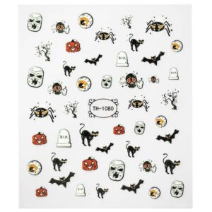 Naklejki na paznokcie Halloweenowe TH-1080 — zdjęcie 2