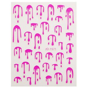 EM Nail Naklejki na paznokcie JO-1571-PINK — zdjęcie 2