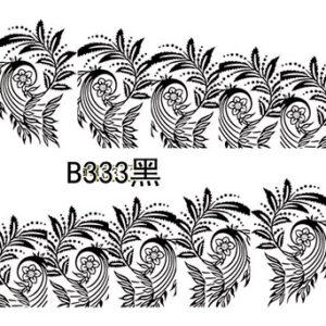 Naklejki wodne kwiaty - B333