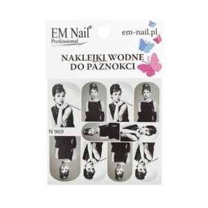EM Nail Naklejki wodne do paznokci N-969 — zdjęcie 2