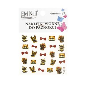 Naklejki wodne do paznokci zwierzęta N994P — zdjęcie 1