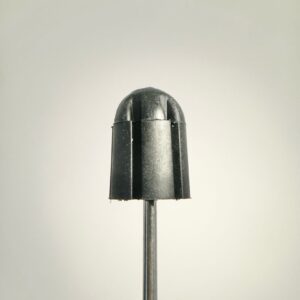 Nośnik trzpień gumowy na kapturki do pedicure 13x19 mm