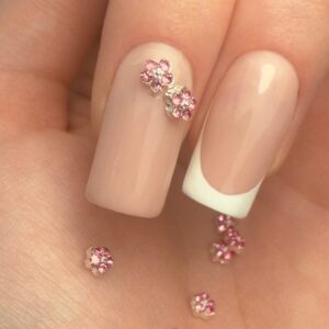 Ozdoby do paznokci kwiatki 3D Molly Nails K1123 – zestaw 10 sztuk — zdjęcie 1