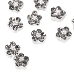 Ozdoby do paznokci kwiatki 3D Molly Nails K1126 – 10 szt