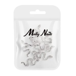Ozdoby do paznokci węże 3D Molly Nails SZ-152 10 szt — zdjęcie 1