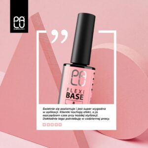 PALU Flexi Base 1 11g – bezkwasowa baza hybrydowa przezroczysta — zdjęcie 1