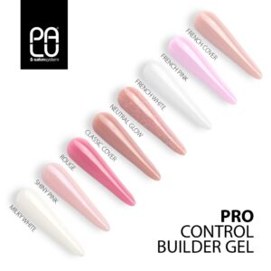 PALU Pro Control Builder Gel French White 45g – żel budujący biały TPO-Free — zdjęcie 2