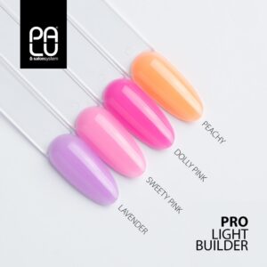 PALU Pro Light Builder Gel Peachy 45 g żel budujący — zdjęcie 7