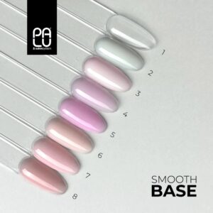 PALU Smooth Base 6 11g – jasna różowo-coverowa baza hybrydowa — zdjęcie 3