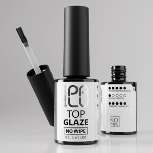 Palu Top Glaze No Wipe 11 g – Top Hybrydowy Transparentny z Połyskiem TPO-free — zdjęcie 1