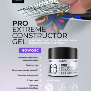 Palu Pro Extreme Constructor Gel Clear 45g – żel konstrukcyjny TPO Free — zdjęcie 2