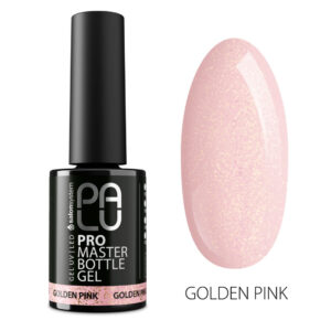 Palu Pro Master Bottle Gel Golden Pink 11g –różowy żel w butelce z drobinką