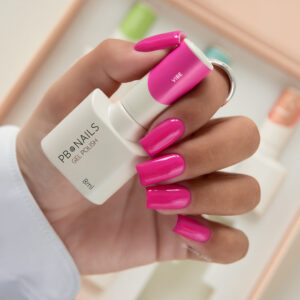 Lakier hybrydowy PB NAILS Vibe 8 ml – neonowa fuksja Juicy — zdjęcie 2
