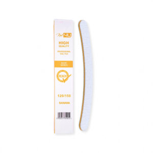 Nail4u Pilnik BASIC III Banan 120/150 do paznokci – 1 szt.