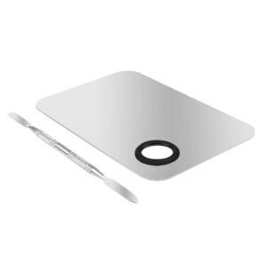 Clavier Paletka do mieszania Metalowa tacka ze szpatułką – duża
