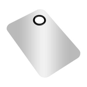 Clavier Paletka do mieszania Metalowa tacka ze szpatułką – duża — zdjęcie 3