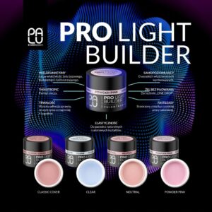 Palu Pro Light Builder Gel Classic Cover 90g – żel budujący TPO-Free — zdjęcie 6