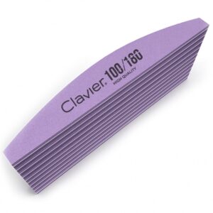 Clavier Polerka do Paznokci, Łódka - gradacja 100/180 - fioletowa