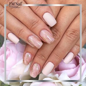 EM Nail Power Base Au Naturel 6ml – modelująca baza hybrydowa — zdjęcie 3