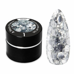 EM Nail Premium Glitter Art Gel A Piece of Moon 1 — zdjęcie 4
