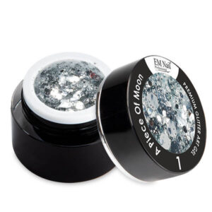 EM Nail Premium Glitter Art Gel A Piece of Moon 1 — zdjęcie 5
