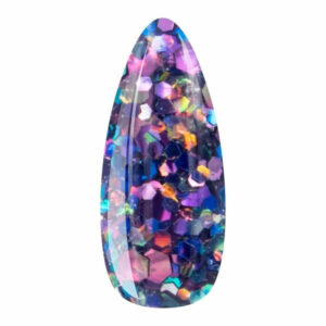 EM Nail Glitter Art Gel Extravagant 7 – Żel do zdobień paznokci — zdjęcie 1