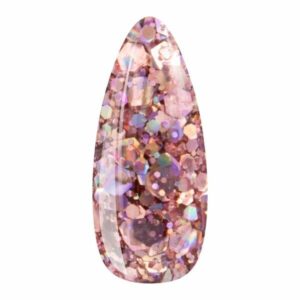 EM Nail Żel do Zdobień Paznokci Premium Glitter Art Gel Tender Glow 5 – 5g — zdjęcie 1