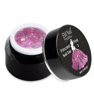 EM Nail Princess Pink Nail Gel Nr 3 Żel do zdobień — zdjęcie 5