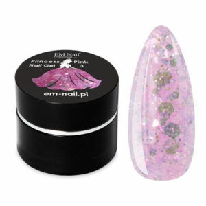EM Nail Princess Pink Nail Gel Nr 3 Żel do zdobień — zdjęcie 4
