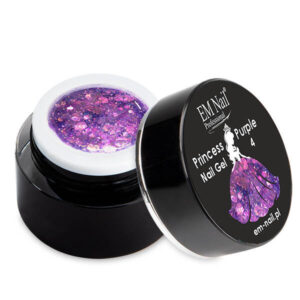EM Nail Princess Purple Nail Gel Nr 4 Em Nail — zdjęcie 5