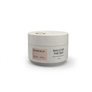 NAILSOFTHEDAY Builder gel 23 – żel budujący o naturalnym odcieniu nude, 15 ml