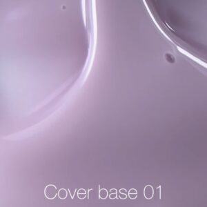 NAILSOFTHEDAY Cover base NEW 01 – półprzezroczysta delikatno-różowa baza hybrydowa, 30 ml — zdjęcie 1