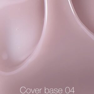 NAILSOFTHEDAY Cover Base NEW 04 – półprzezroczysta pudrowo-różowa baza hybrydowa, 30 ml — zdjęcie 1