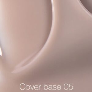 NAILSOFTHEDAY Cover Base NEW 05 – półprzezroczysta chłodno-karmelowa baza hybrydowa, 30 ml — zdjęcie 1