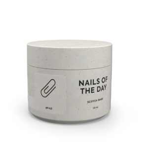NAILSOFTHEDAY Scotch Base – płynna baza hybrydowa do wcierki i pedicure, 30 ml