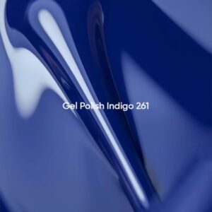 NAILSOFTHEDAY Indigo 261 Gel Polish - intensywny granatowy lakier hybrydowy, 10 ml — zdjęcie 1