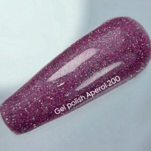 NAILSOFTHEDAY Aperol Gel Polish – różowy odblaskowy lakier hybrydowy, 10 ml — zdjęcie 1