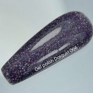 NAILSOFTHEDAY Daiquiri Gel Polish – fioletowy lakier hybrydowy z odblaskową drobinką, 10 ml — zdjęcie 1