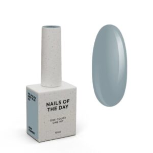 NAILSOFTHEDAY Grey Blue Gel Polish – szaro-niebieski lakier hybrydowy 10 ml