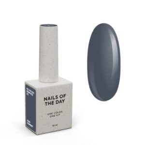 NAILSOFTHEDAY Graphite Gel Polish – szary lakier hybrydowy 10 ml