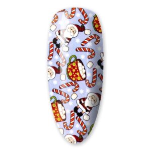 Folia transferowa Christmas Nr 11 – świąteczna folia do paznokci 100 cm — zdjęcie 1