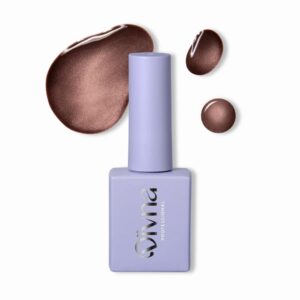 DIVNA Silk Cat Eye 07 –brązowy lakier hybrydowy z efektem kociego oka 9 ml