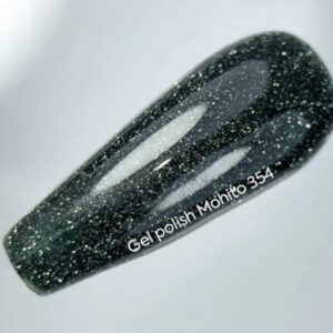 NAILSOFTHEDAY Mohito Gel Polish – ciemno-zielony lakier z odblaskiem 10 ml — zdjęcie 2