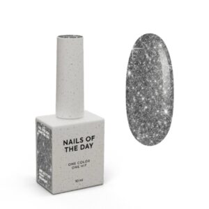 NAILSOFTHEDAY Martini Gel Polish – srebrny lakier hybrydowy flash 10 ml