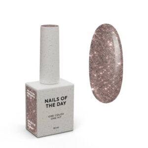 NAILSOFTHEDAY Margarita Gel Polish – różowo-beżowy lakier flash 10 ml